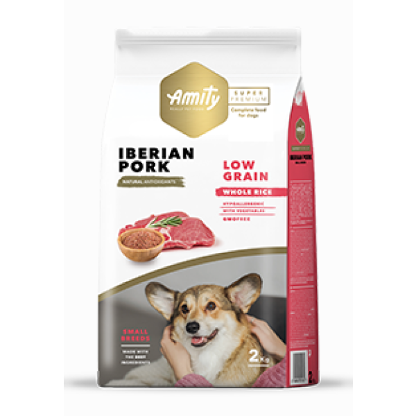 AMITY Low Grain Mini Pork 2kg