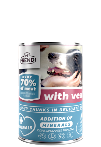 FRENDI Dog Veal 400gr