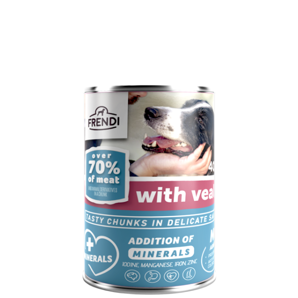 FRENDI Dog Veal 400gr