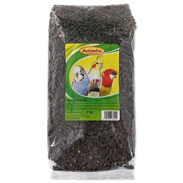 AVICENTRA Sunflower Black Seeds 1 kg