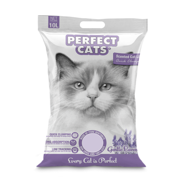 KP PERFECT CATS Litter Lavender 10lt