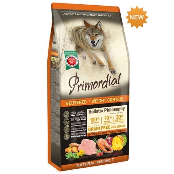 PRIMORDIAL Adult Turkey & Salmon 12kg