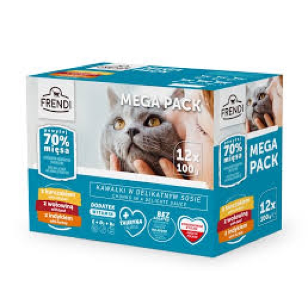 FRENDI Cat Pouch Cod/Trout 12x100gr
