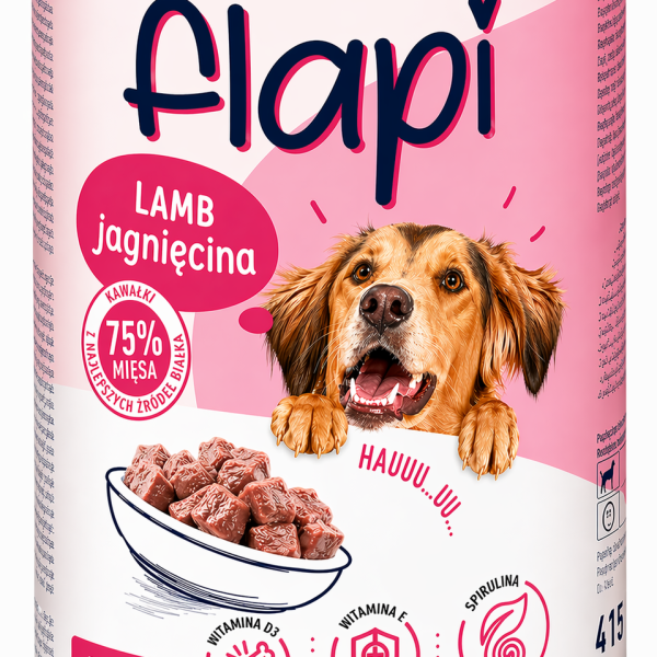 FLAPI Dog Lamb 415gr