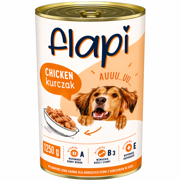 FLAPI Dog Chicken 1250gr