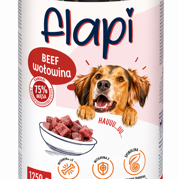 FLAPI Dog Beef 1250gr