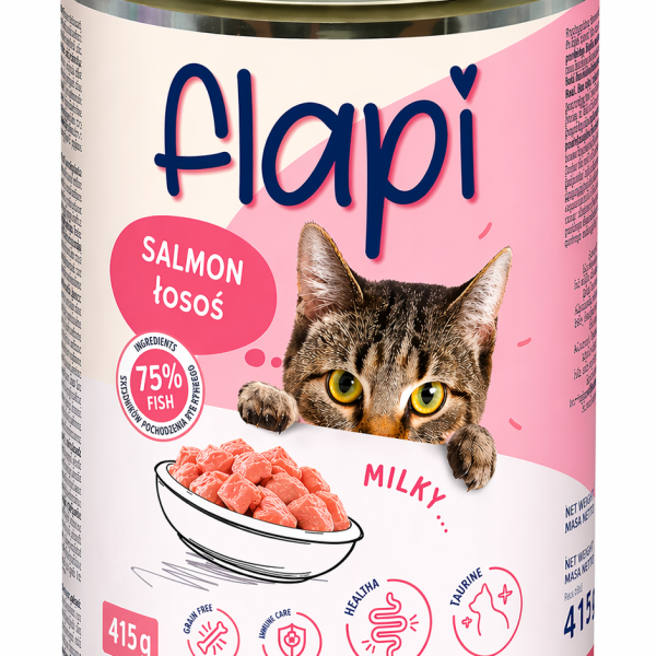 FLAPI Cat Salmon 415gr