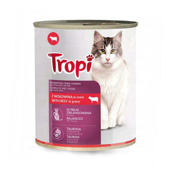 TROPI Cat Beef 830gr